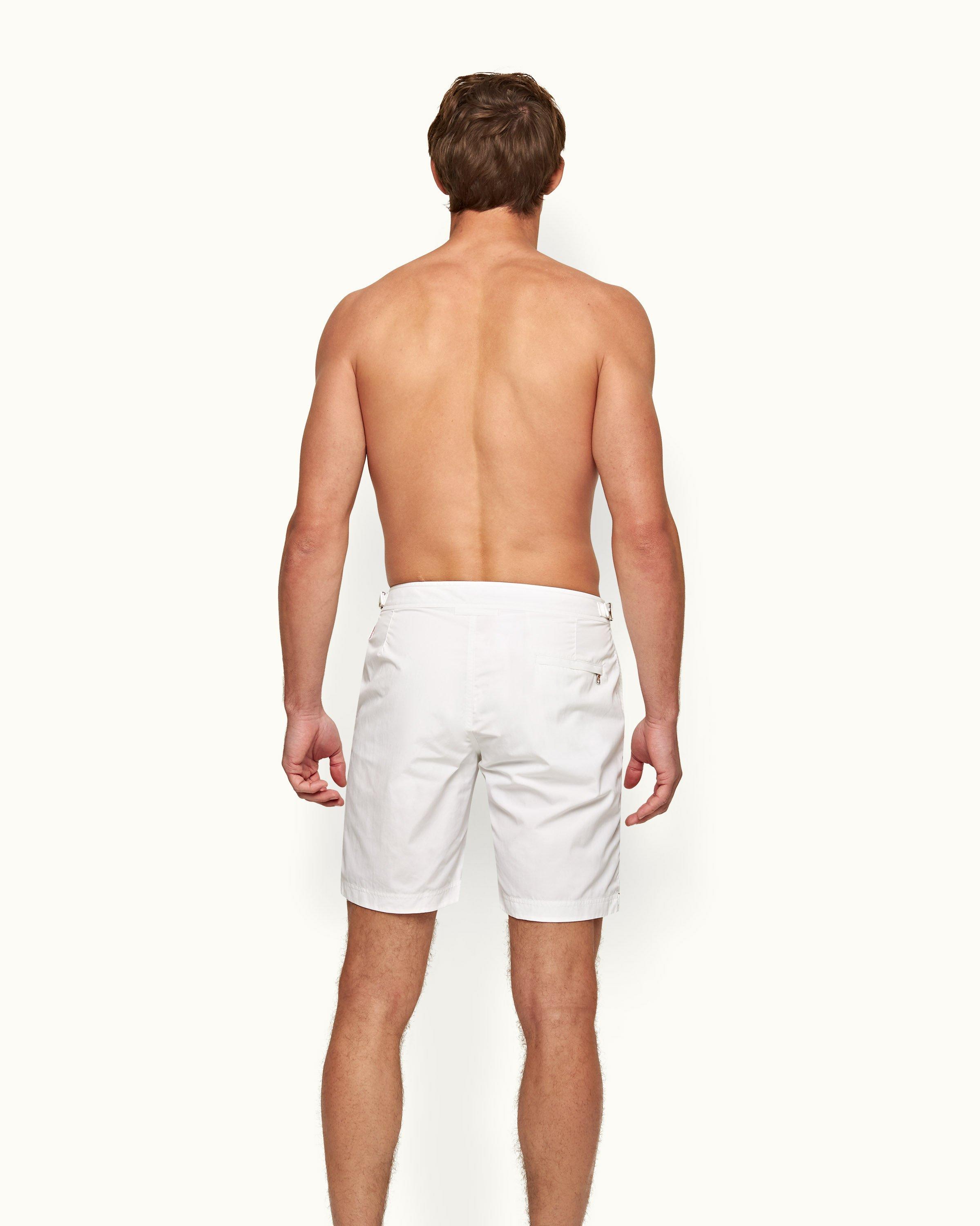 Mens long length hot sale swim shorts