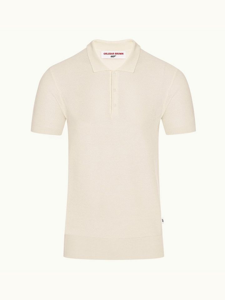 Orlebar Brown Dr. No Silk Knitted Polo 