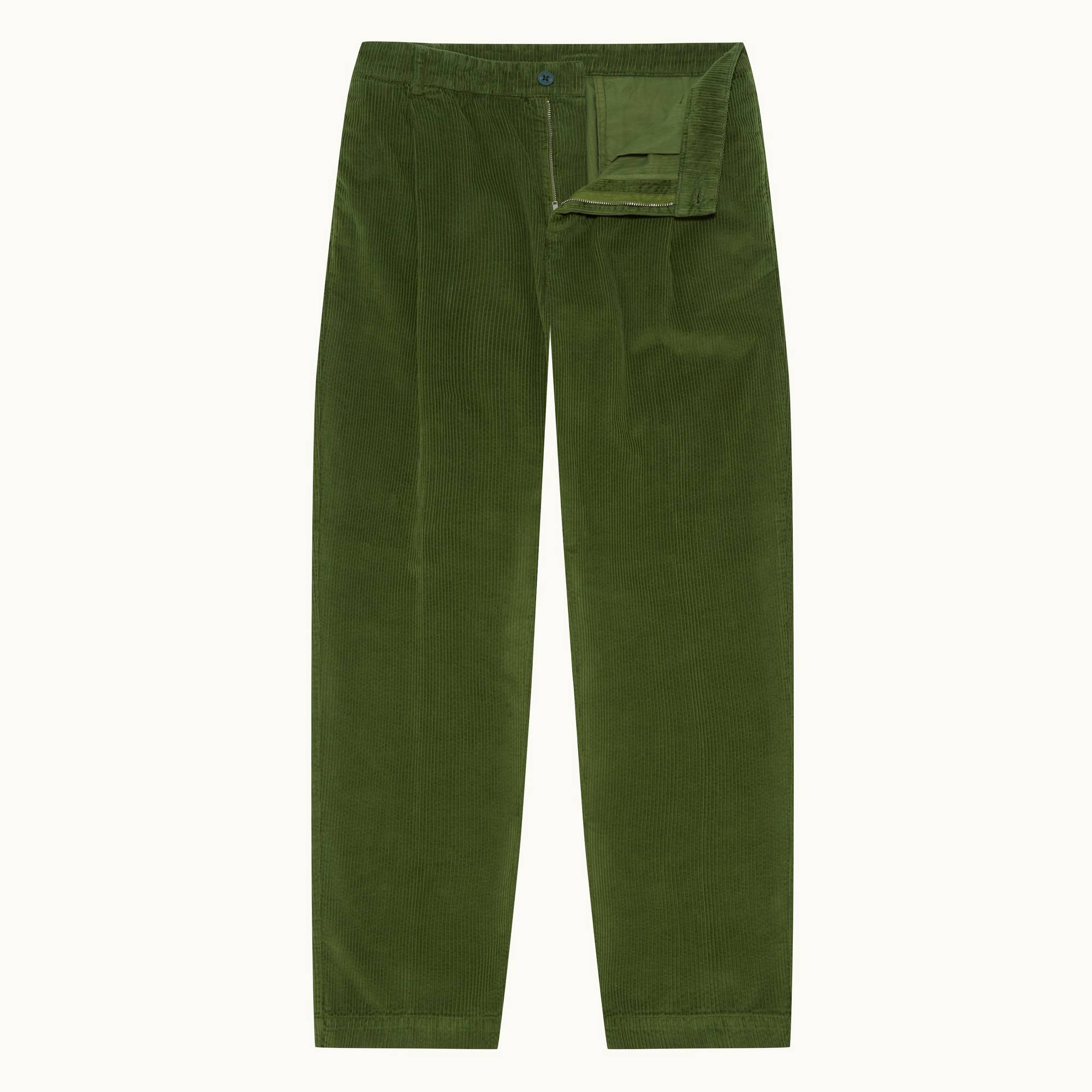 Dunmore Cord - Mens Conifer Relaxed Fit Corduroy Trousers