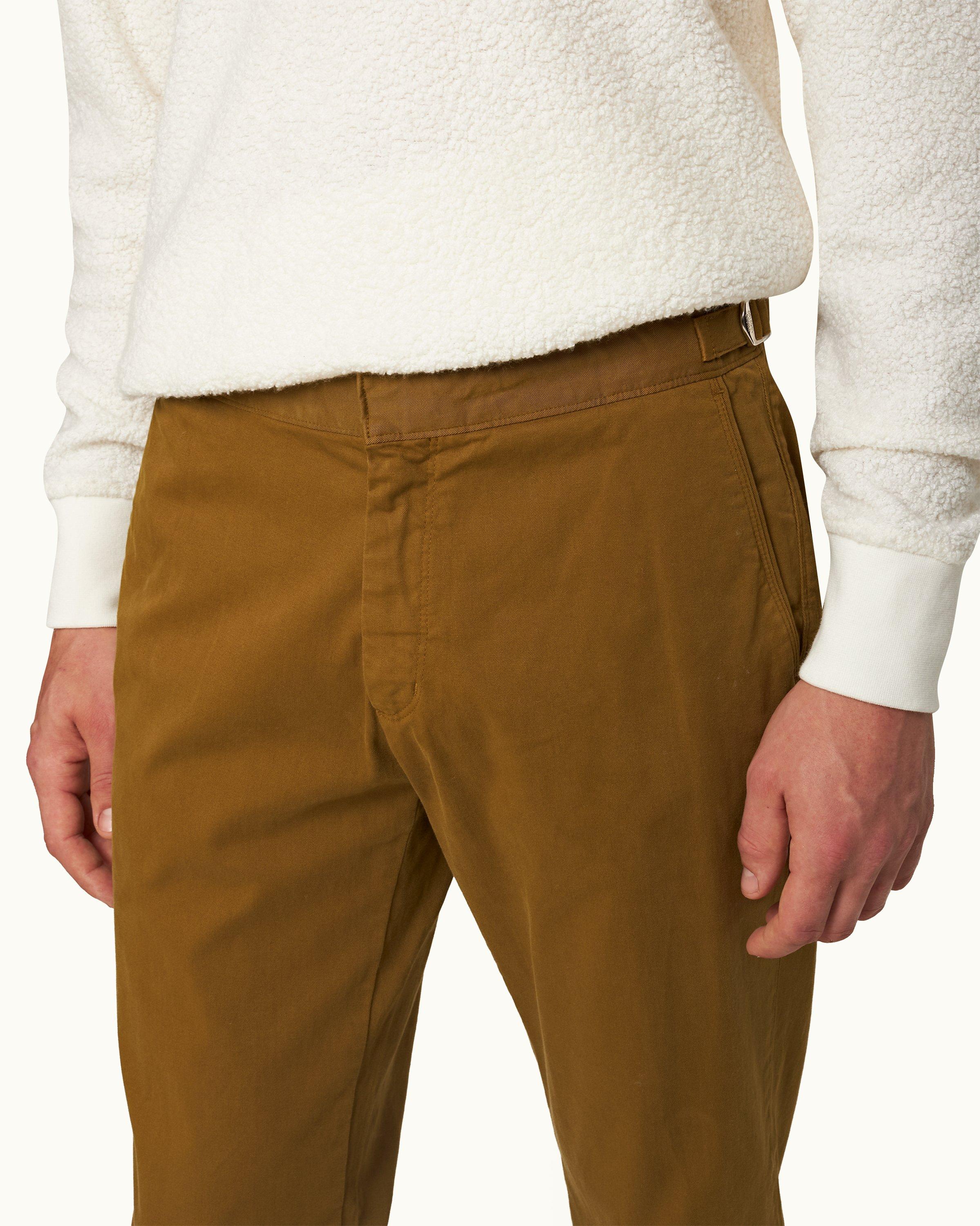 Stretch-cotton chinos