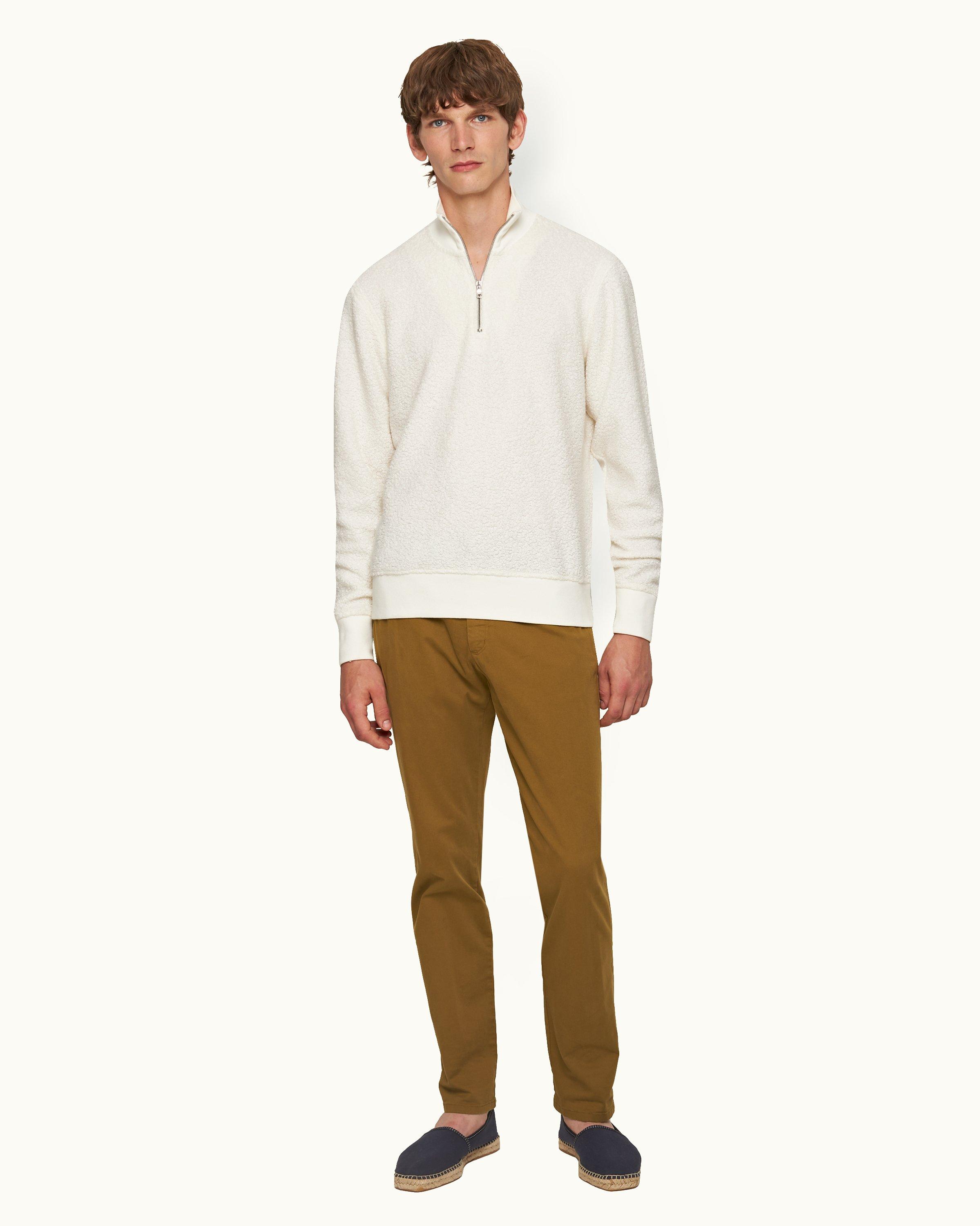 Stretch-cotton chinos