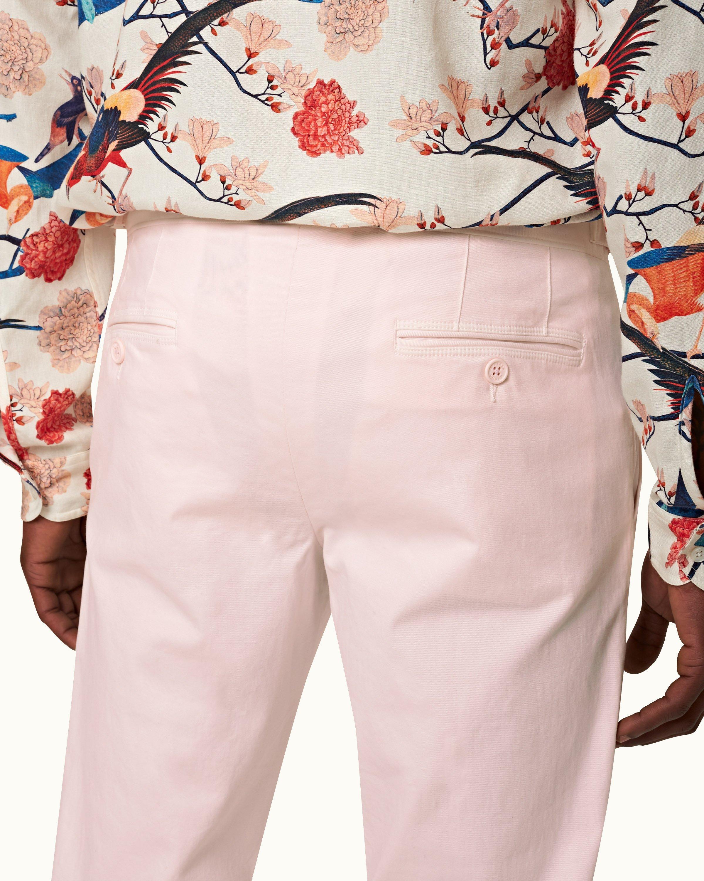 Rose Tailored Fit Stretch-Cotton Chinos