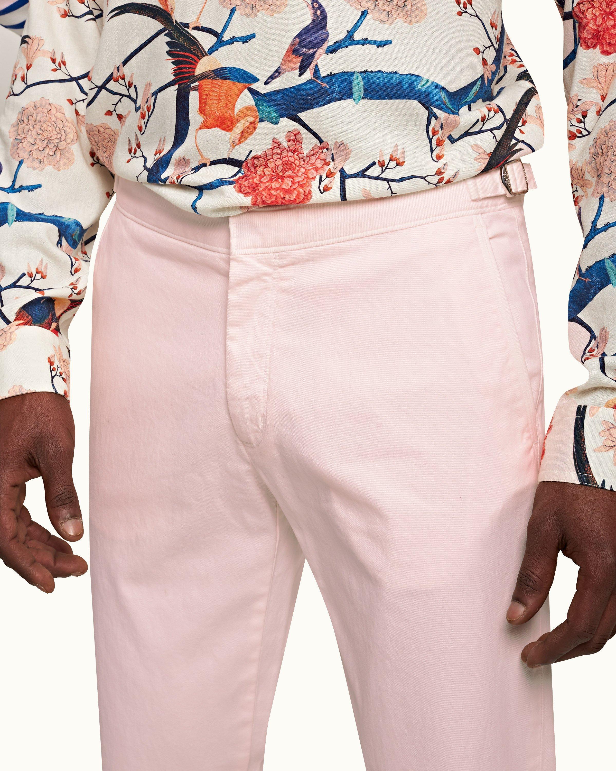 Rose Tailored Fit Stretch-Cotton Chinos