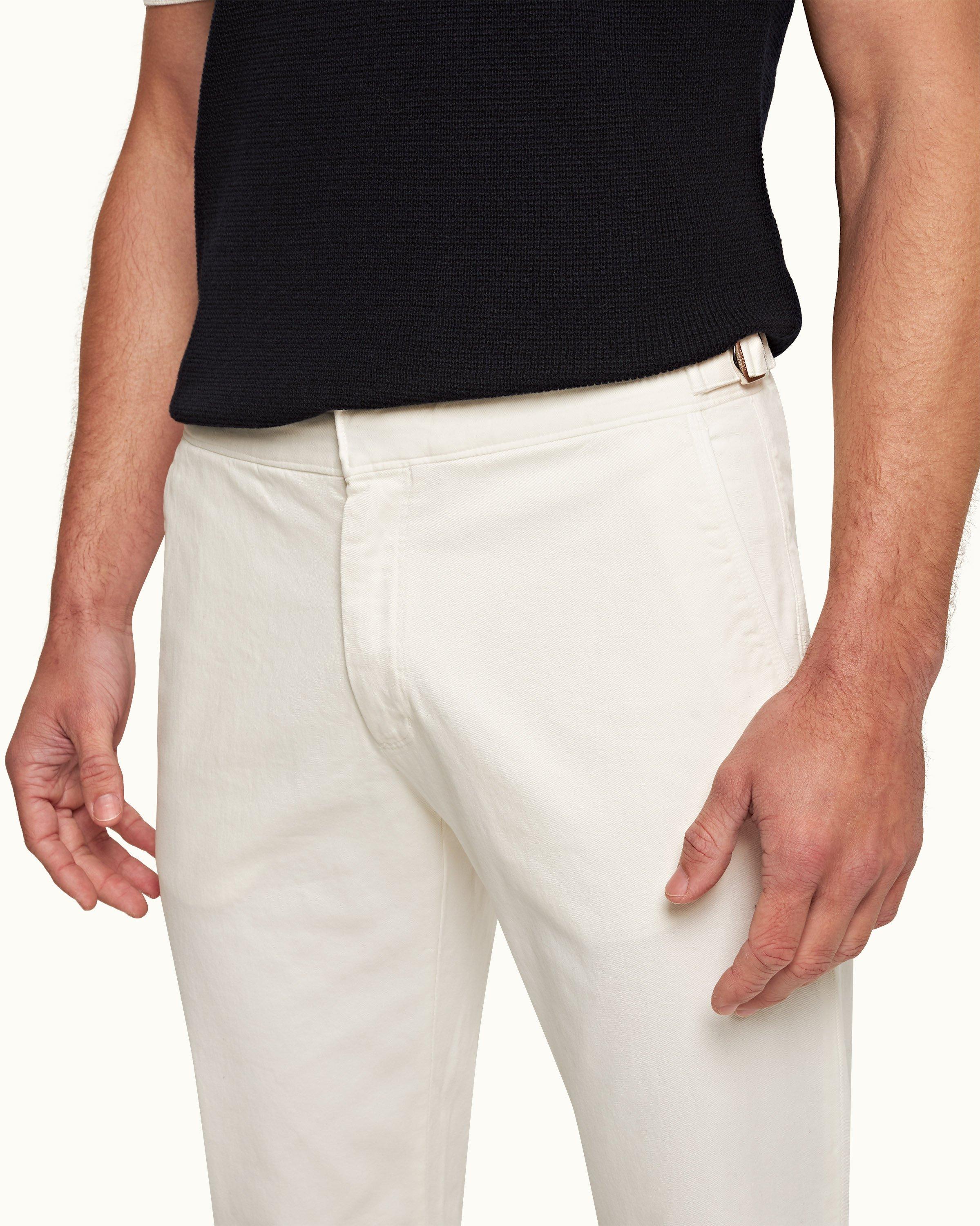 Stretch cotton 2024 chinos mens