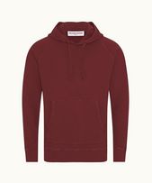 Francis - Mens Port Classic Fit Garment Dye Hooded Sweatshirt