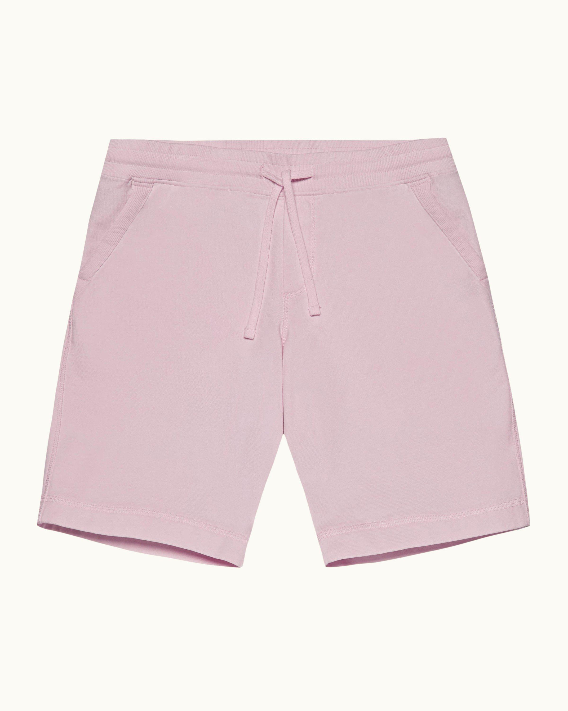 Pink sweat 2024 shorts mens