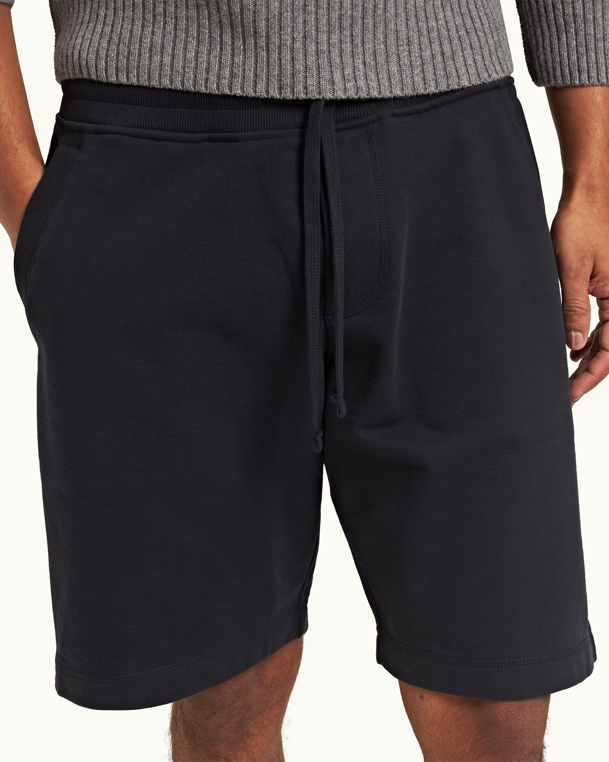 Black Organic Cotton Sweatshorts