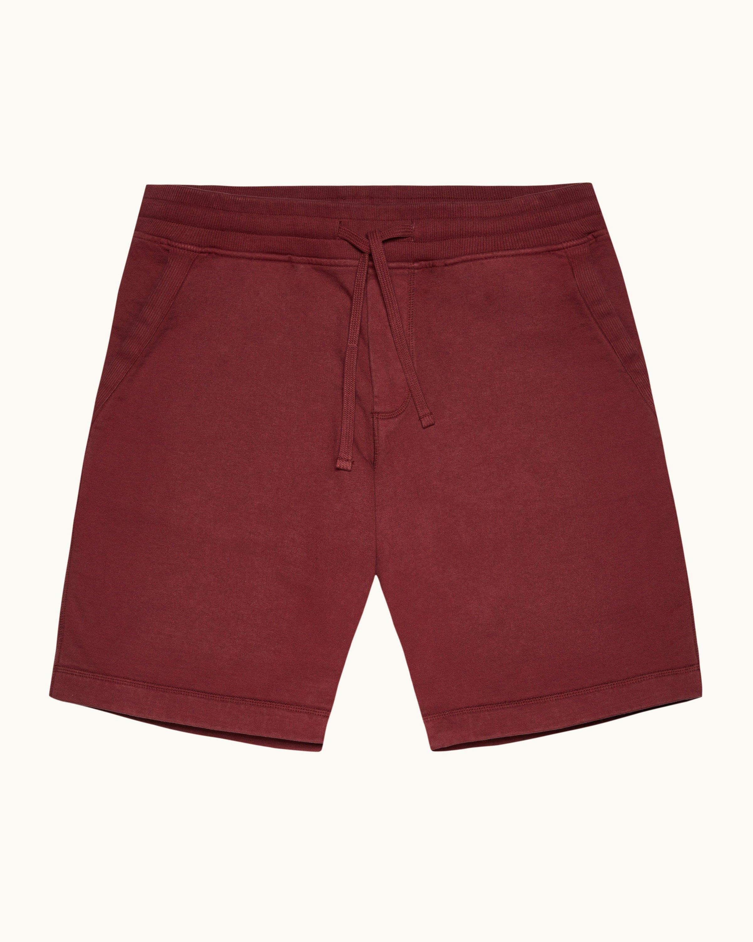 Orlebar Brown Port Classic Fit Garment Dye Cotton Sweat Shorts