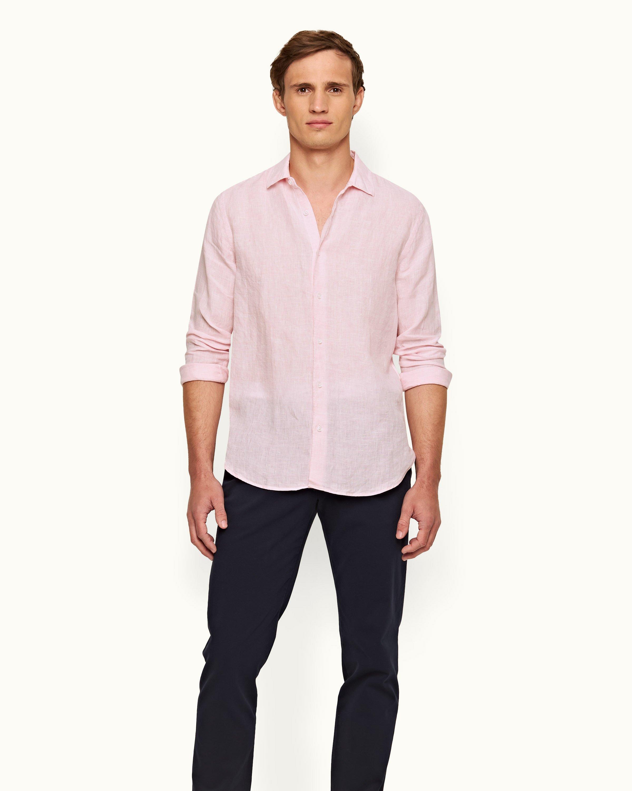 Pale pink clearance shirt mens