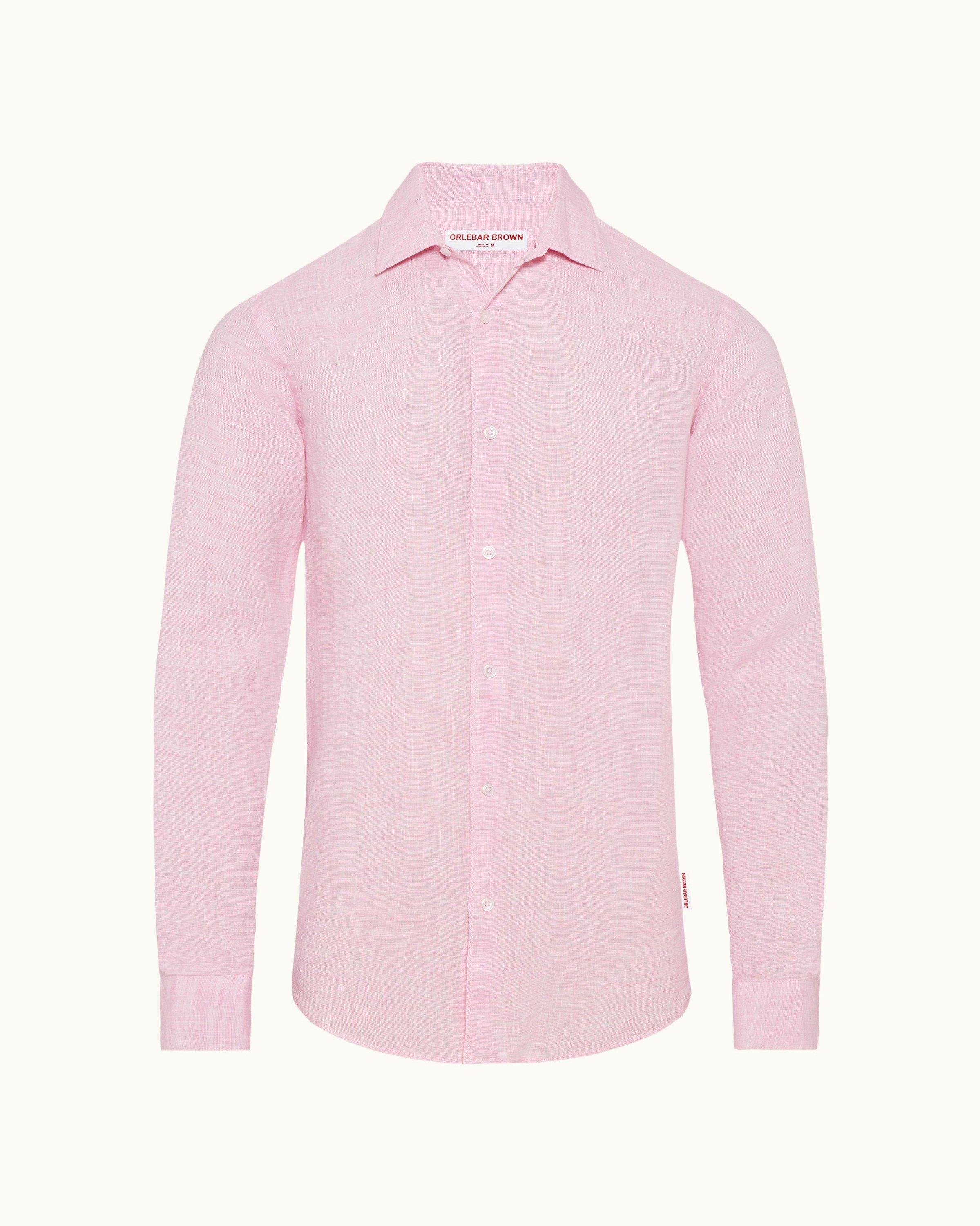 White best sale pink shirt