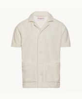 Griffith Towelling - Mens Cloud Relaxed Fit Towelling Lounge Shirt