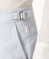Griffon Linen - Mens Hush Tailored Fit Washed Linen Trousers