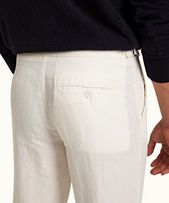 Griffon Linen - Mens Sandbar Tailored Fit Linen Trousers