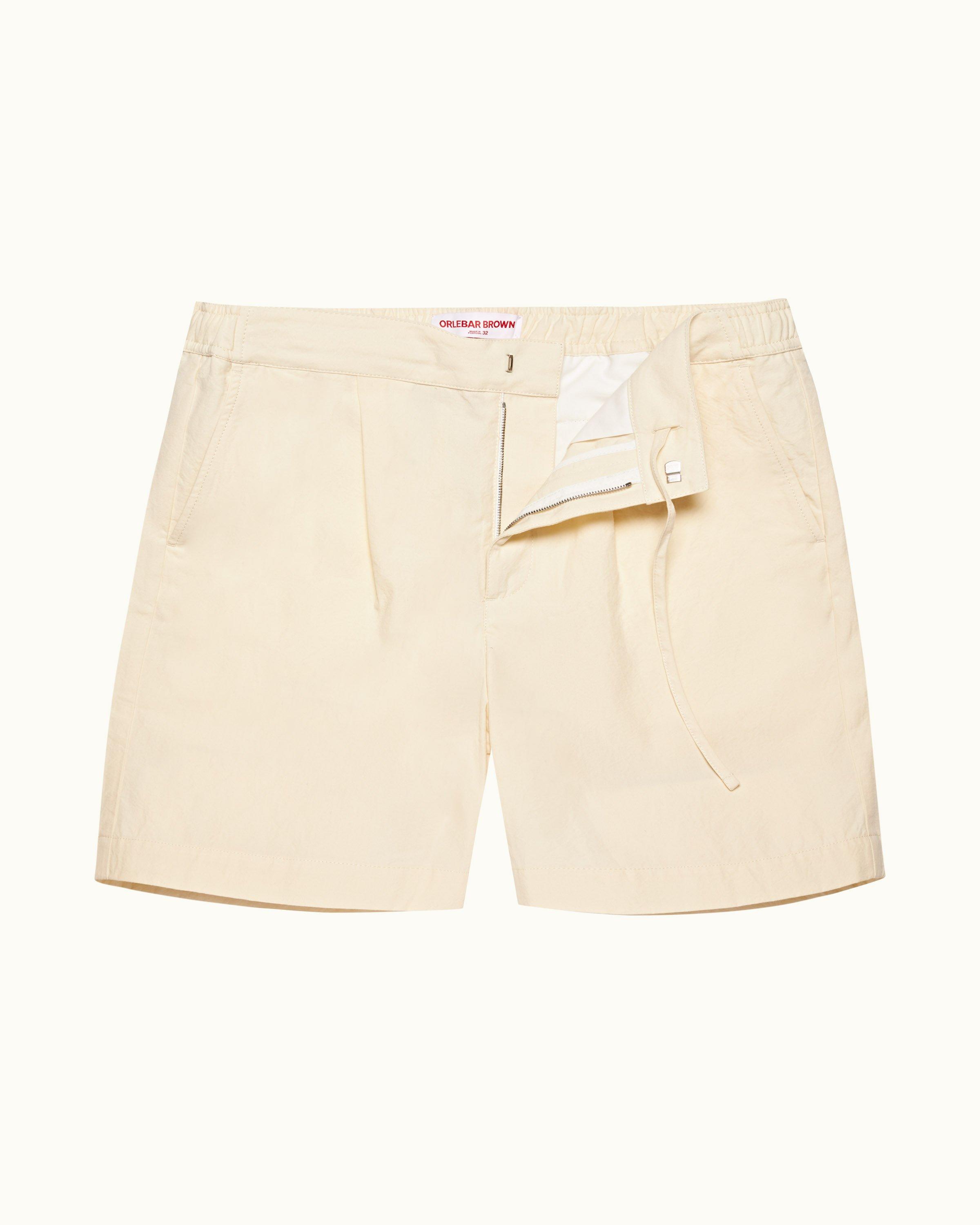 orlebar brown white shorts