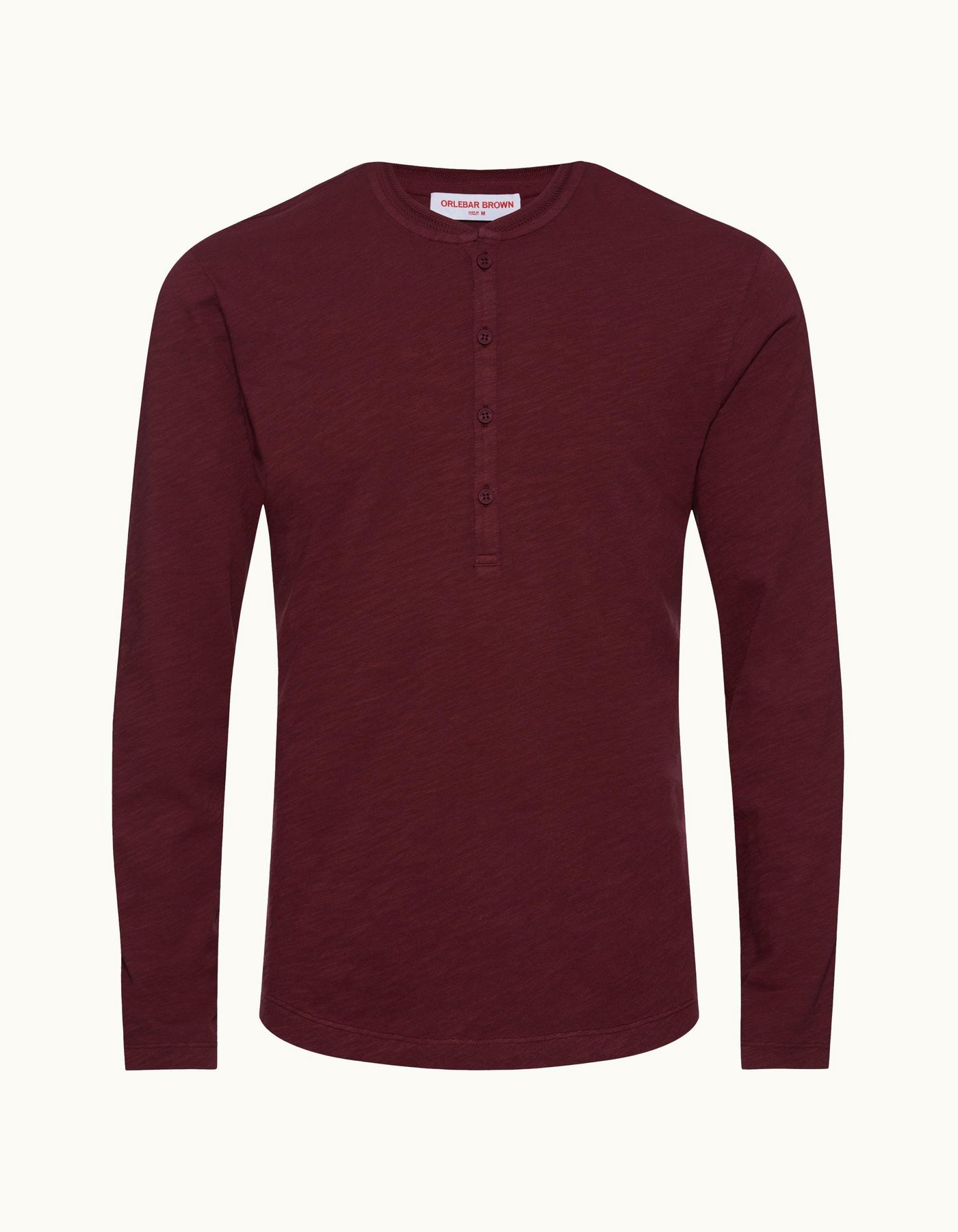 Harrison - Mens Port Classic Fit Garment Dye Long-Sleeve T-shirt