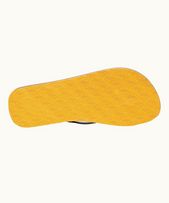 Haston Cork - Mens Navy/Orange O.B Stripe Cork Flip Flops