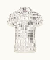 Hibbert - Mens Sea Mist Cravat Capri Collar Shirt