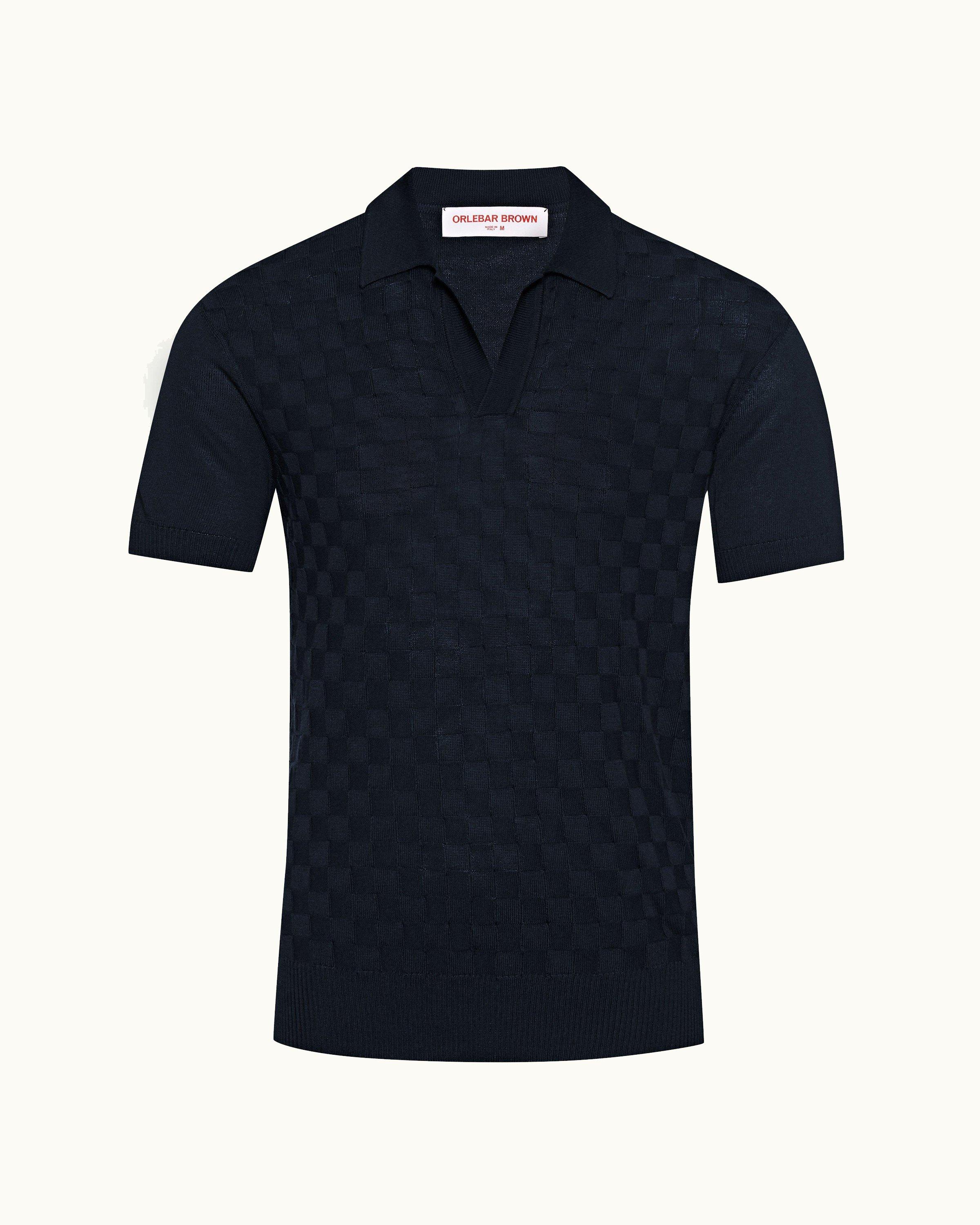 Gucci Monogram Polo Shirt in Brown for Men