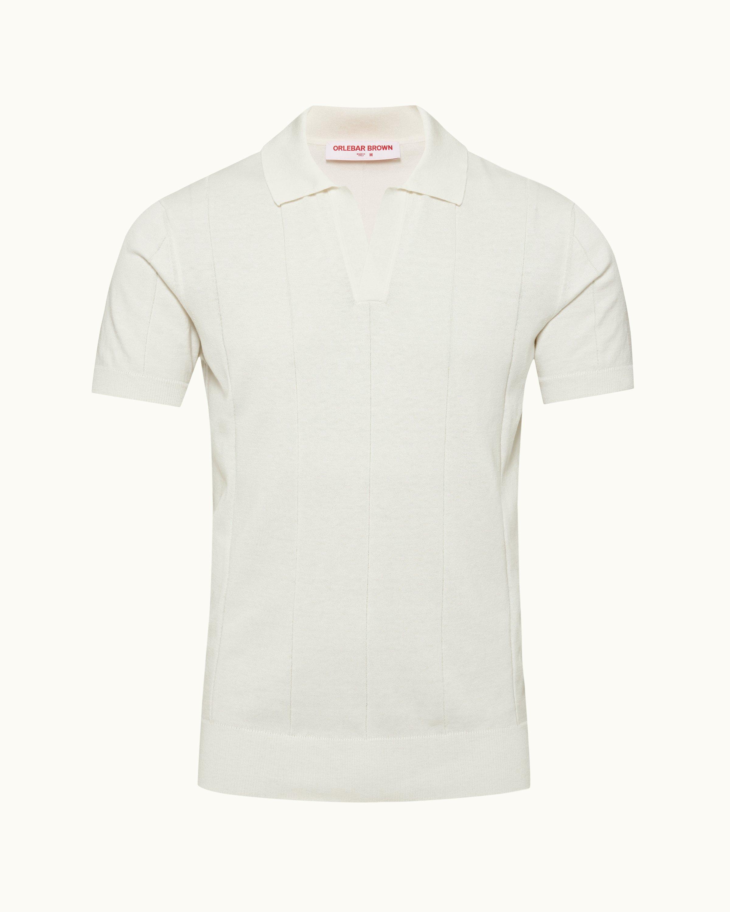 Silk cheap cotton polo