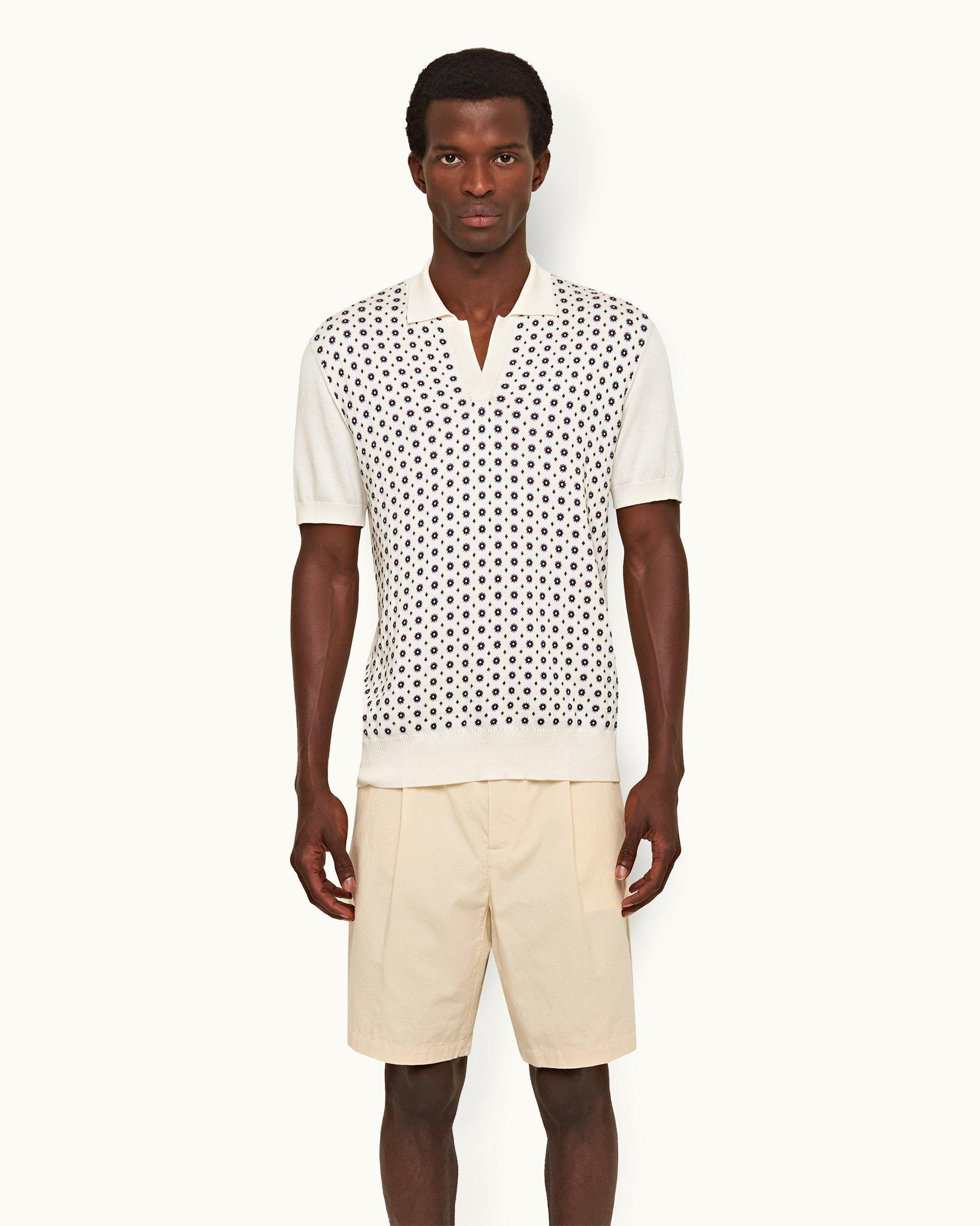 Mens silk clearance shorts and shirt