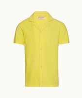 Howell Towelling - Mens Mimosa Relaxed Fit Capri Collar Towelling Shirt