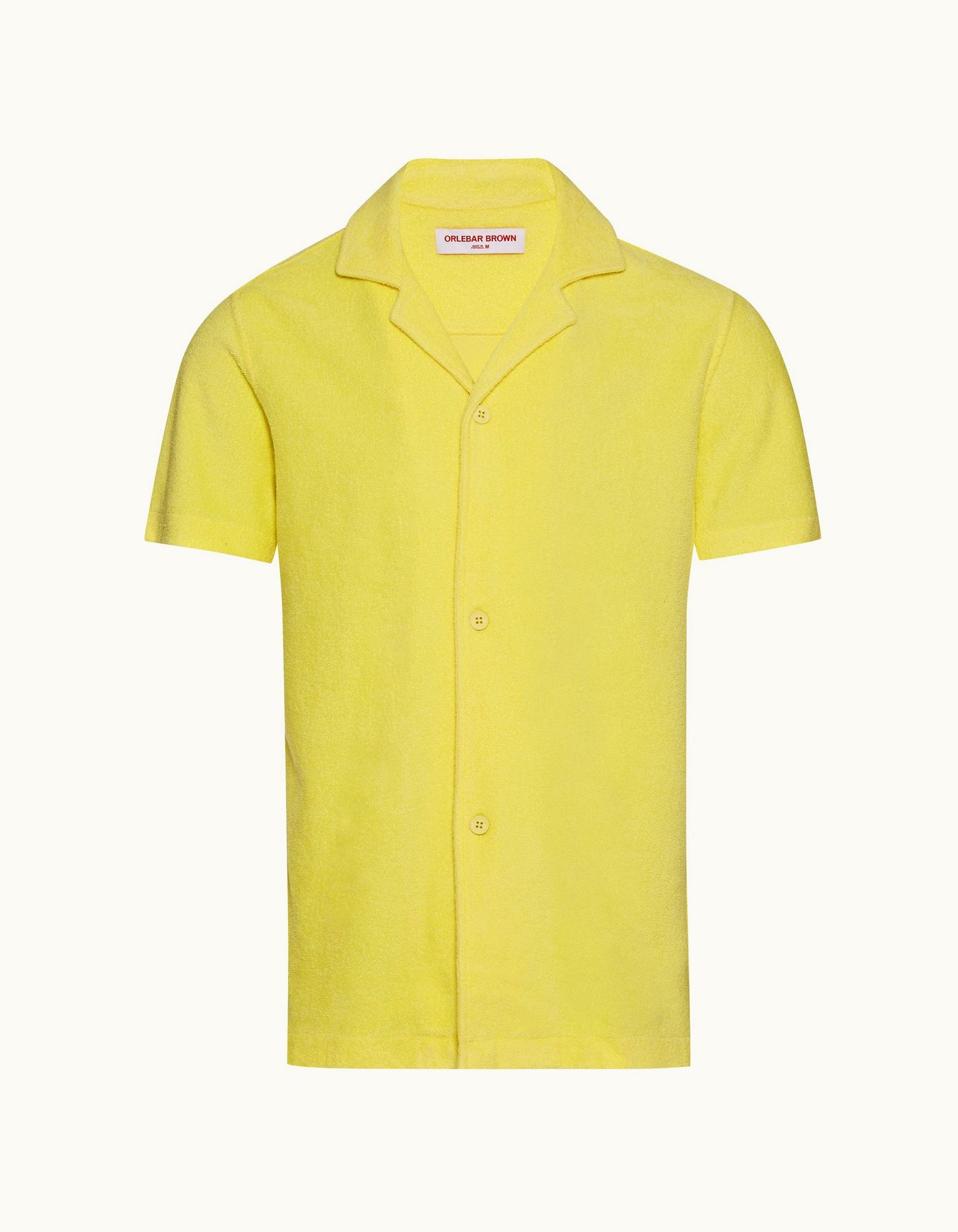 Howell Towelling - Mens Mimosa Relaxed Fit Capri Collar Towelling Shirt