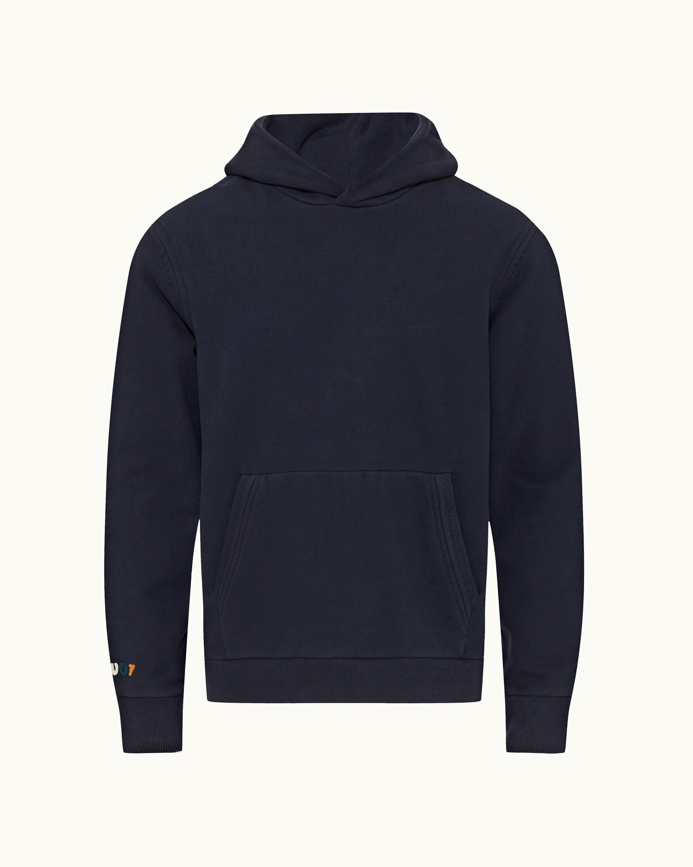 Navy discount designer hoodie