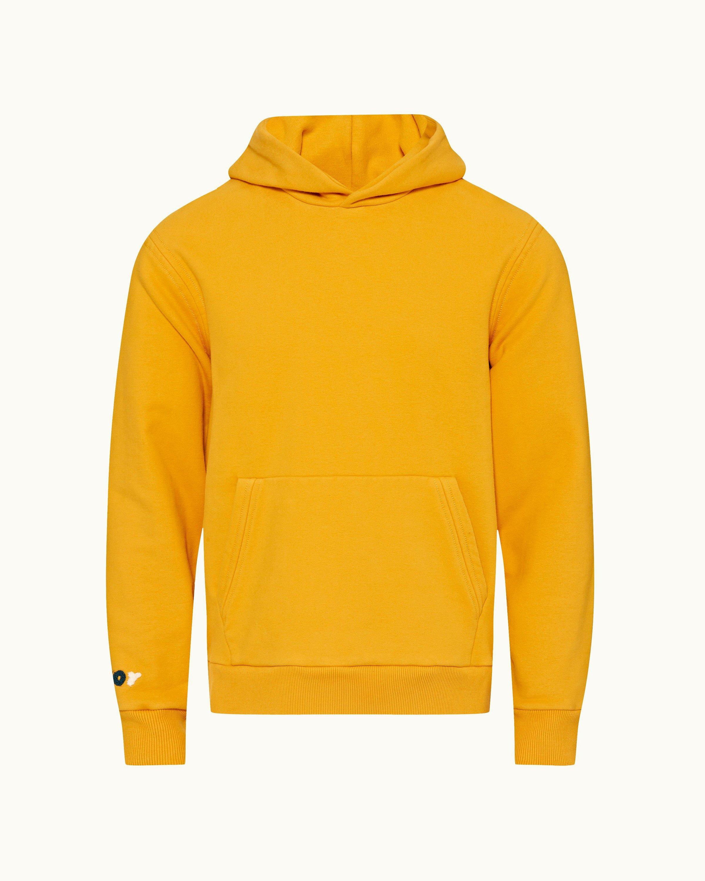 Orange best sale designer hoodie