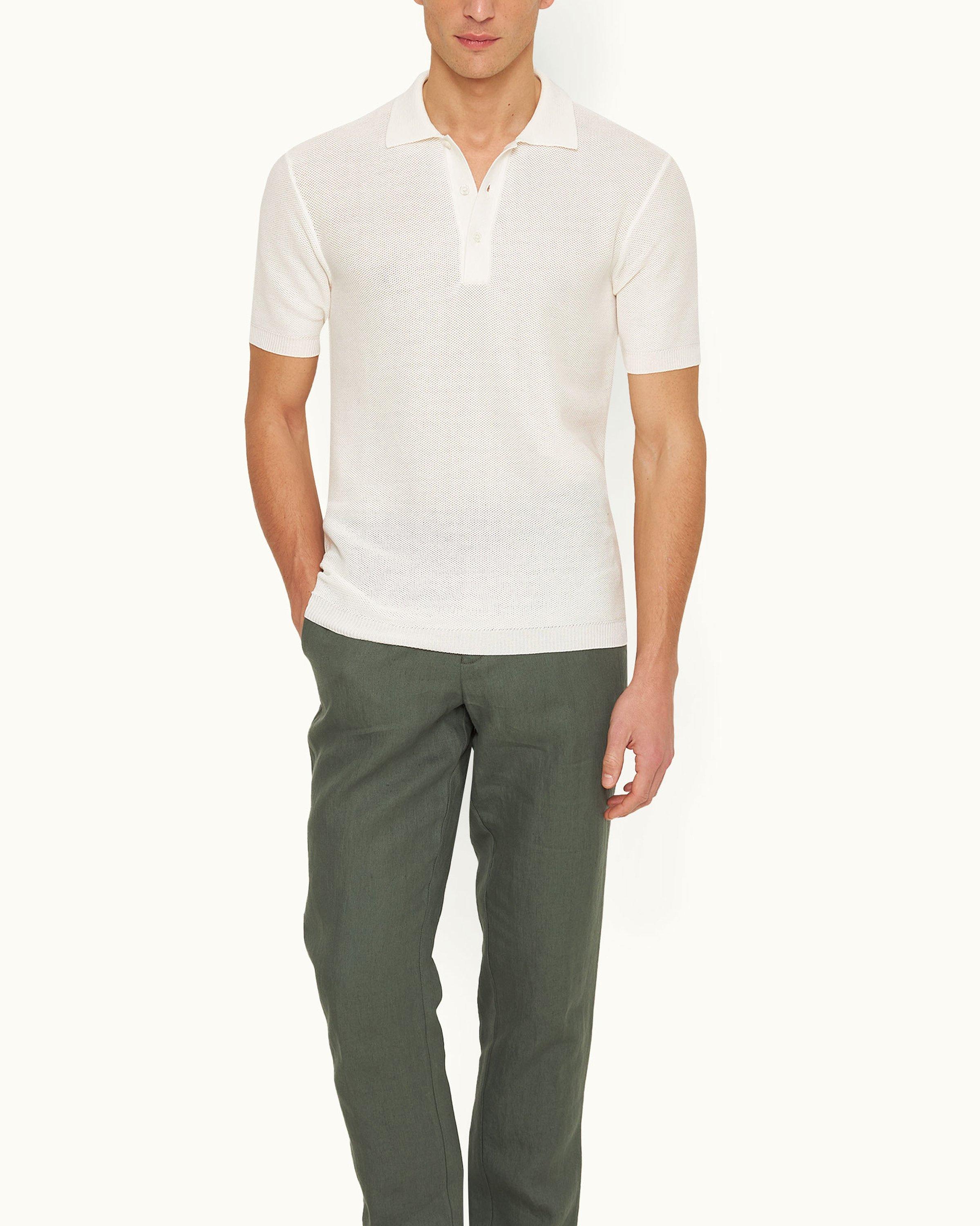 Mercerised hotsell cotton polo