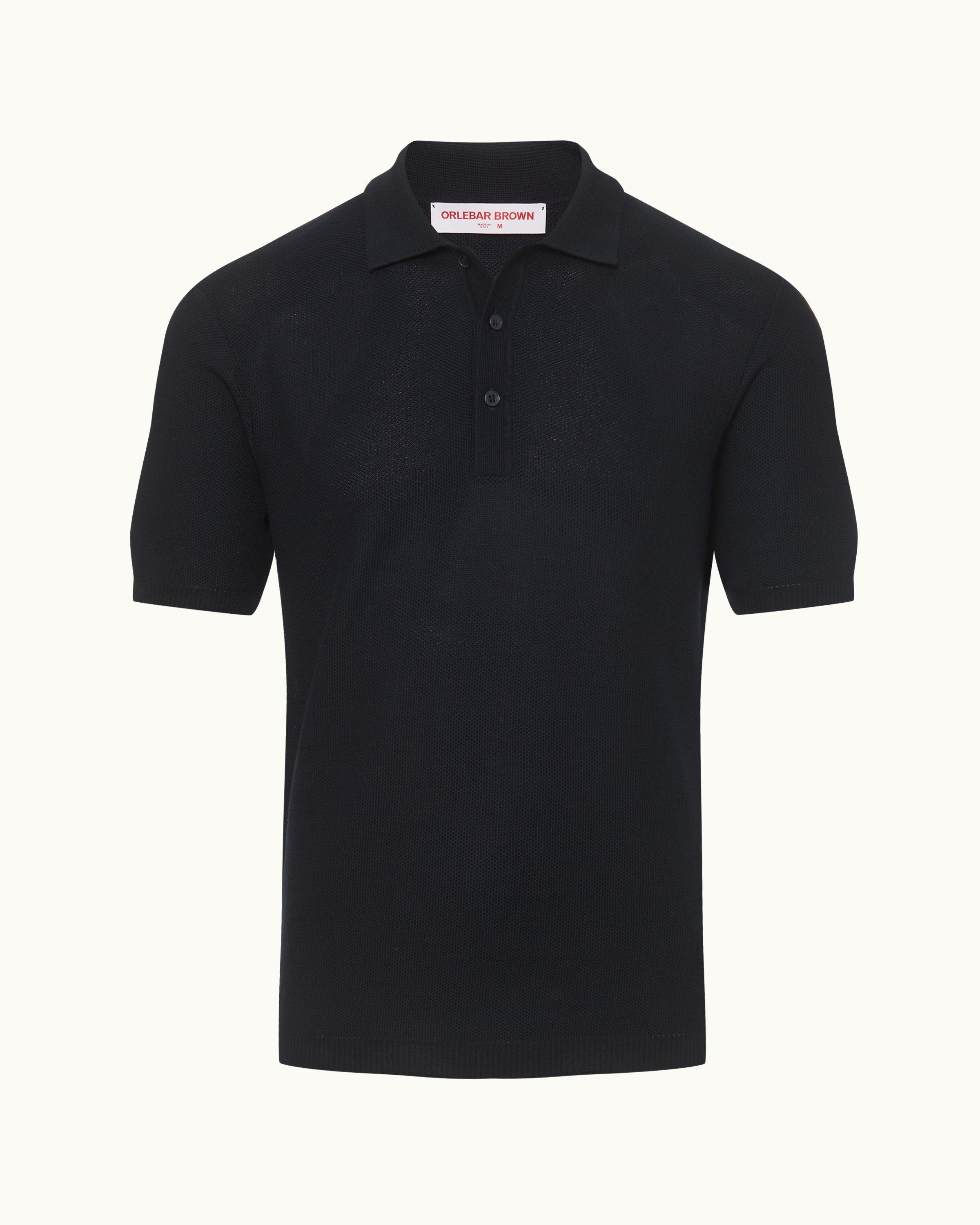 Mens Designer Polo Shirts | Tailored Fit & Stylish Comfort | Orlebar Brown