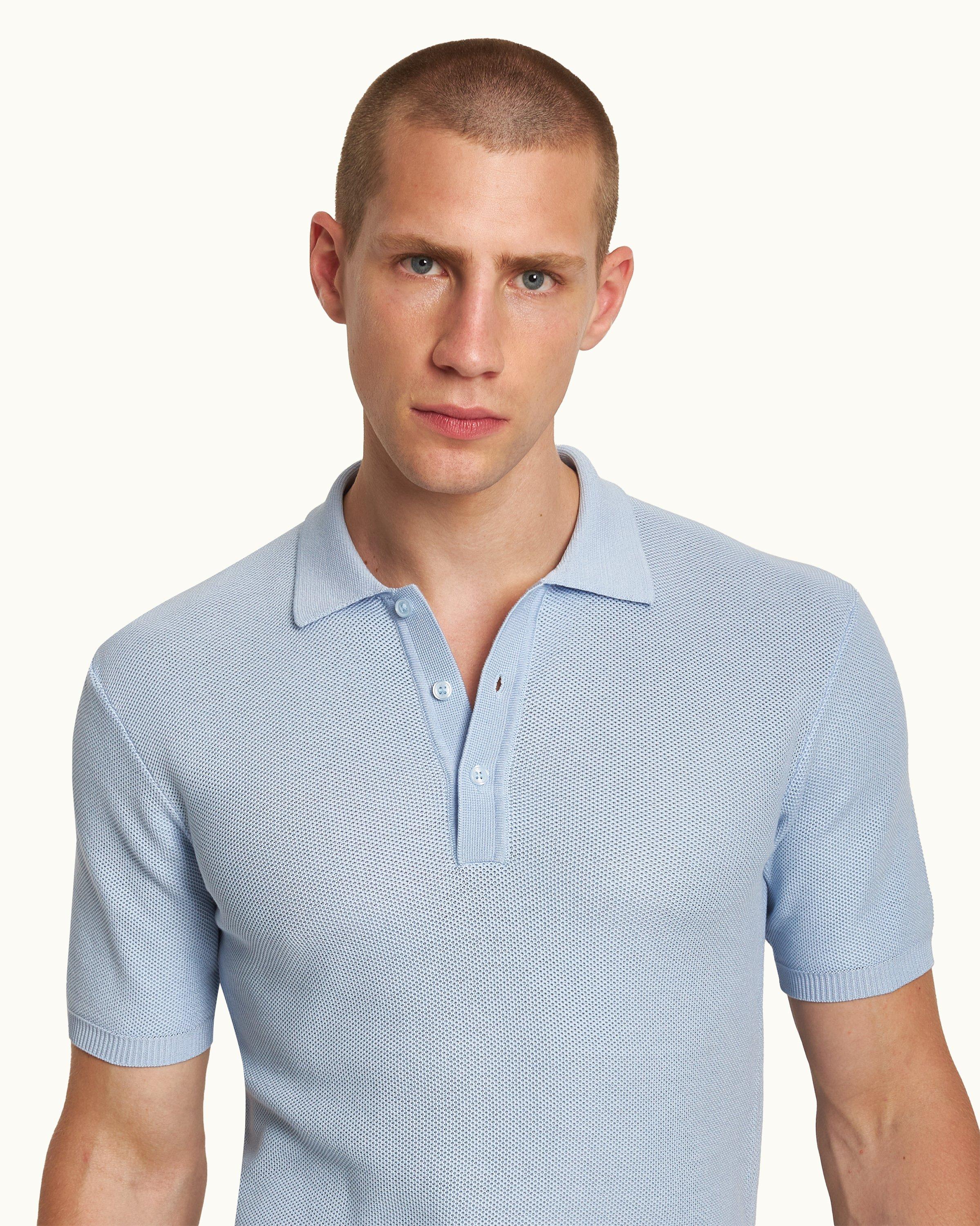 Men's mercerized cotton polo 2024 shirts