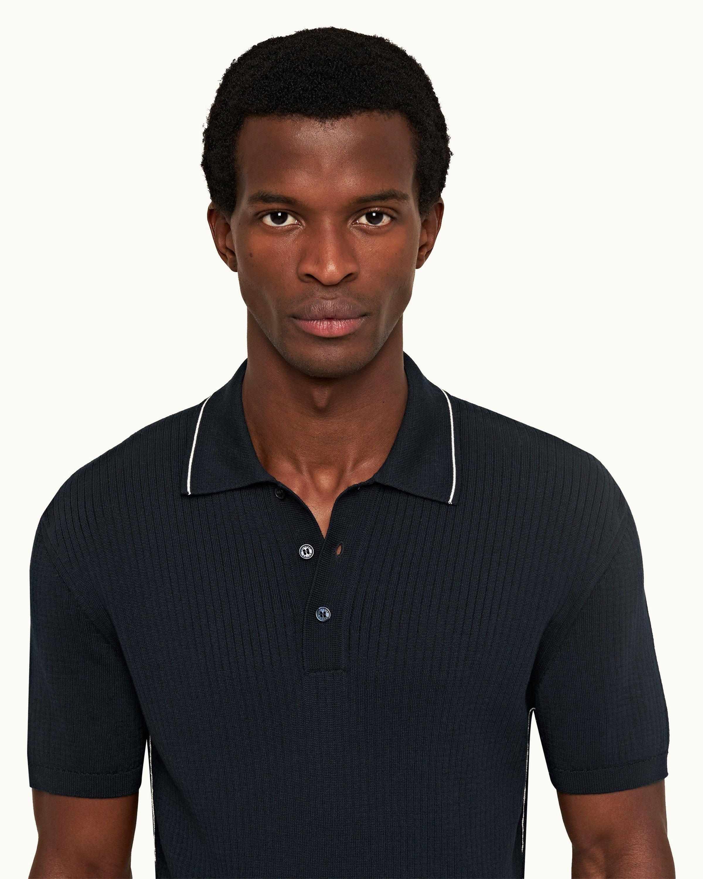 Mercerized shop cotton polo