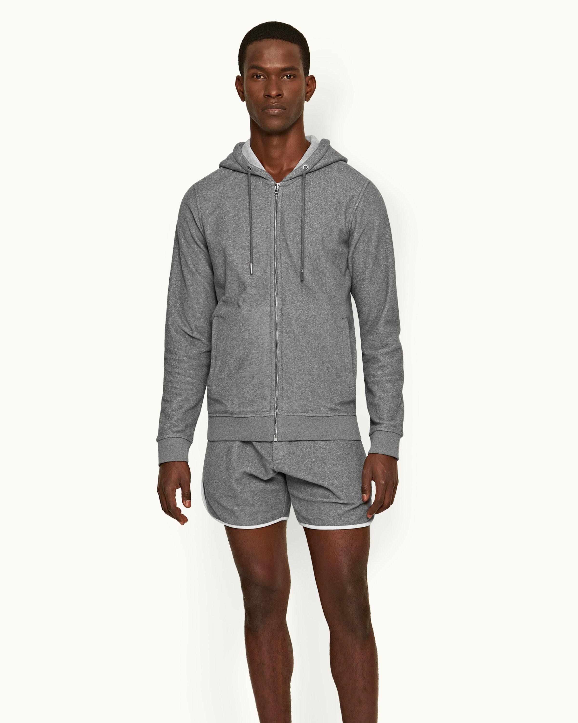 Grey marl hot sale sweatshirt mens