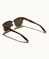Matira - Mens Tortoiseshell Half-Wire Sunglasses