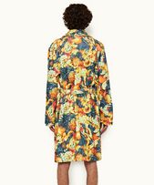 Mervyn - Mens Amber/Mimosa Club Tropicana Print Robe
