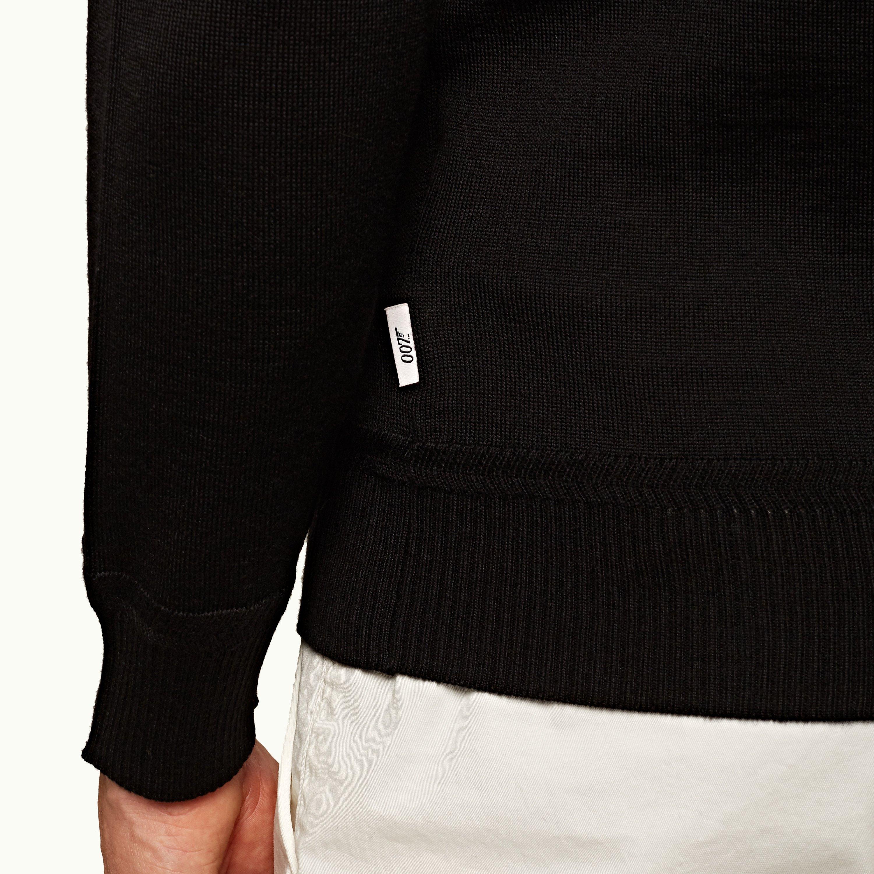 Orlebar Brown Moonraker Knitted Half Zip 