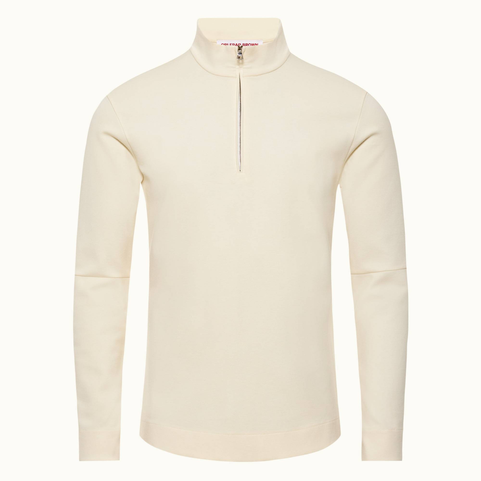 Neilson Ice Wool - Mens Sea Mist Classic Fit Articulated Half-Zip Sweatshirt