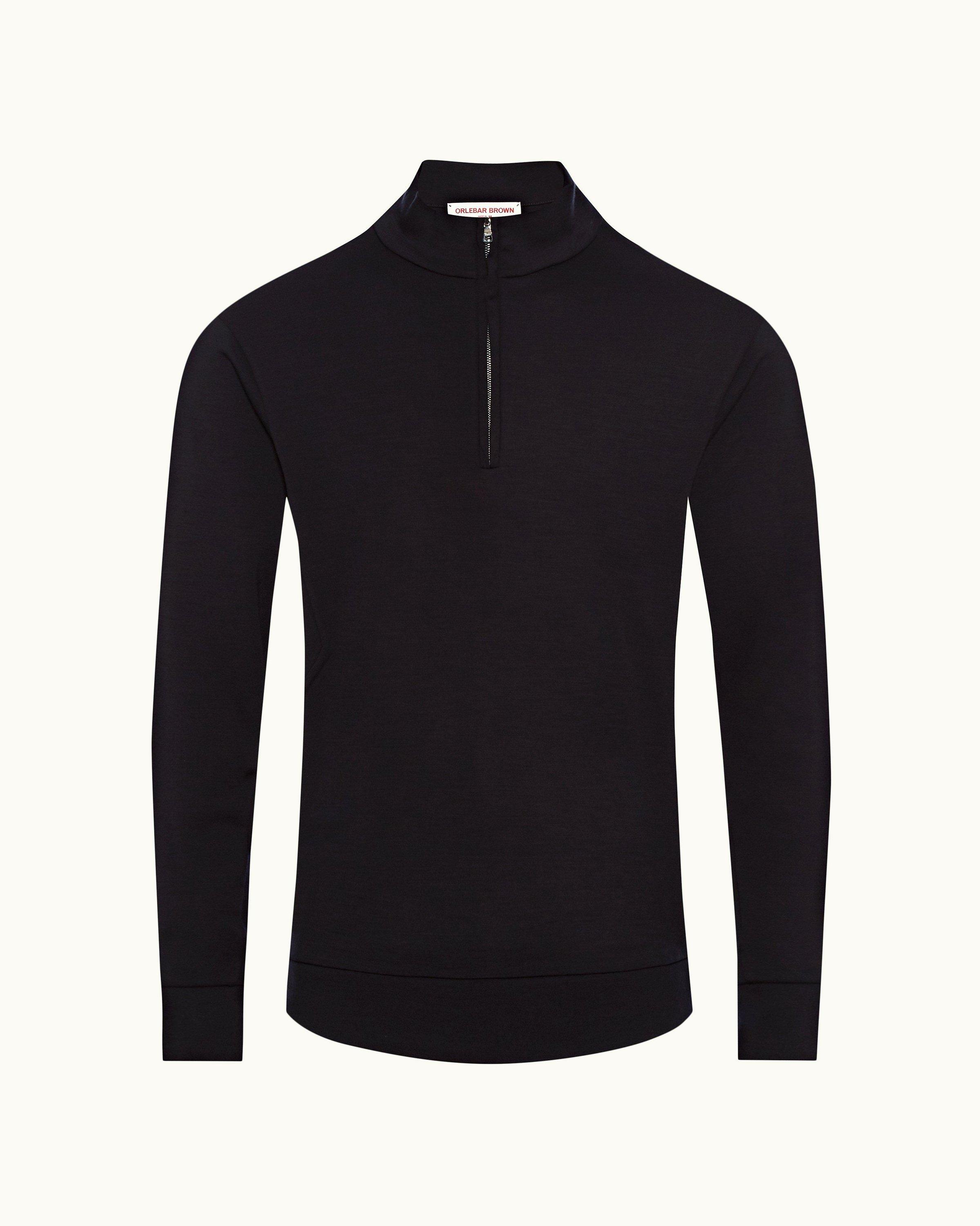 Half zip merino on sale sweater