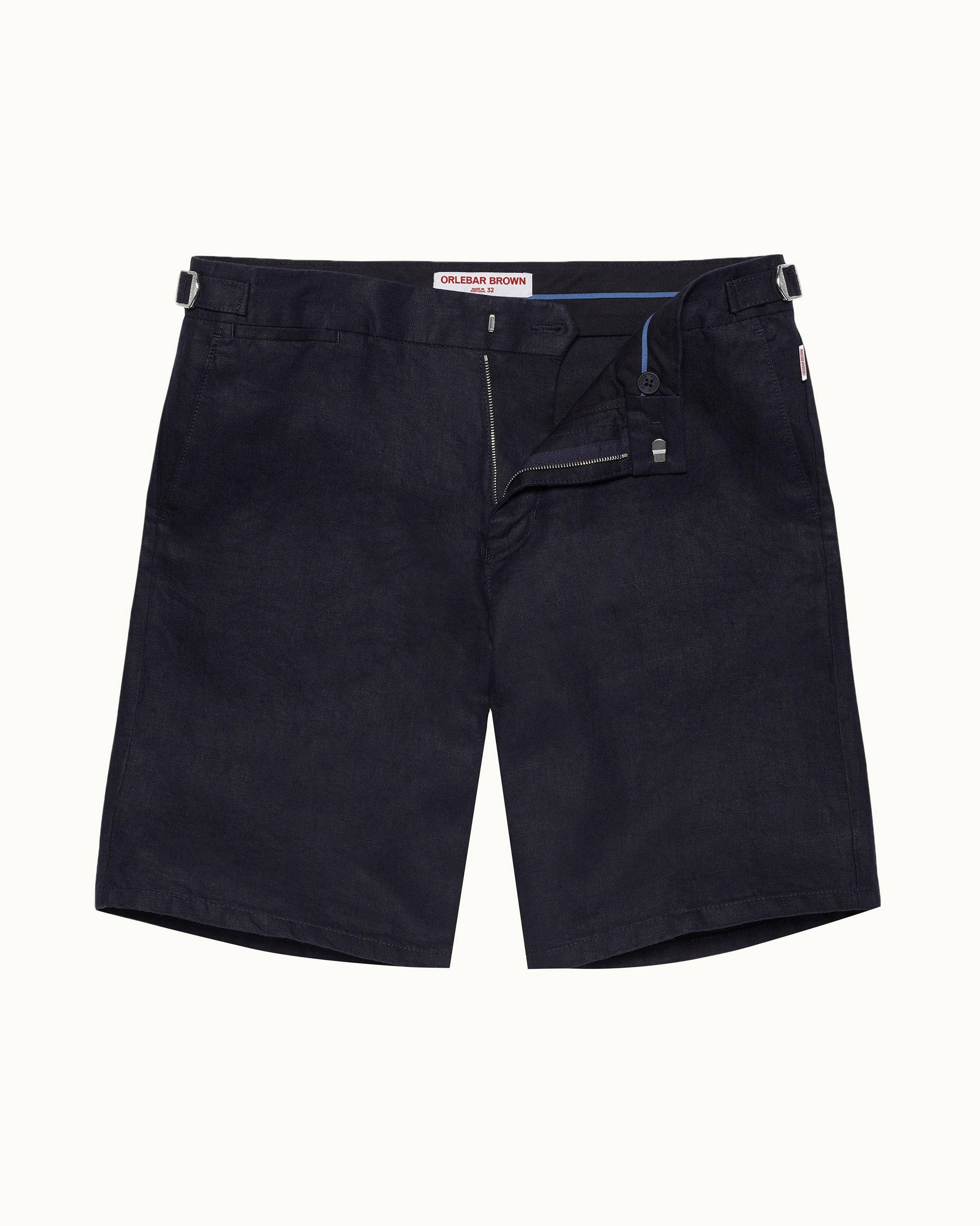 Orlebar brown linen shorts store