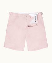 Norwich Linen - Mens Quartz Tailored Fit Linen Shorts