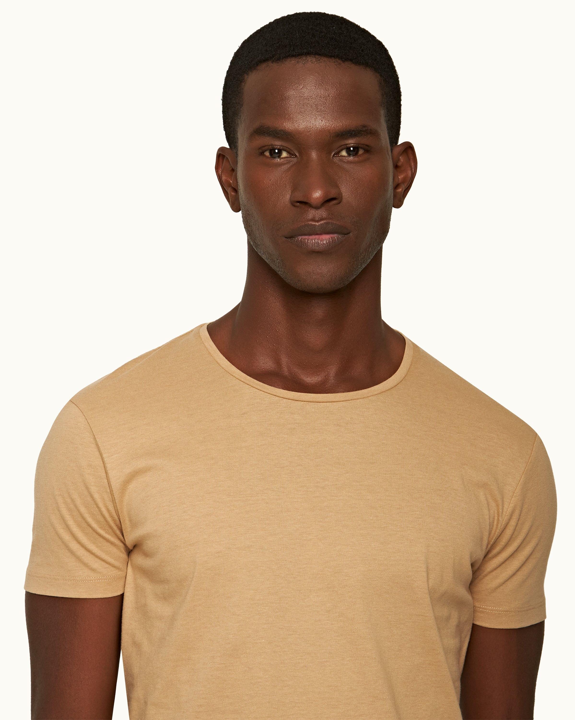 Brown t shirt outlet mens