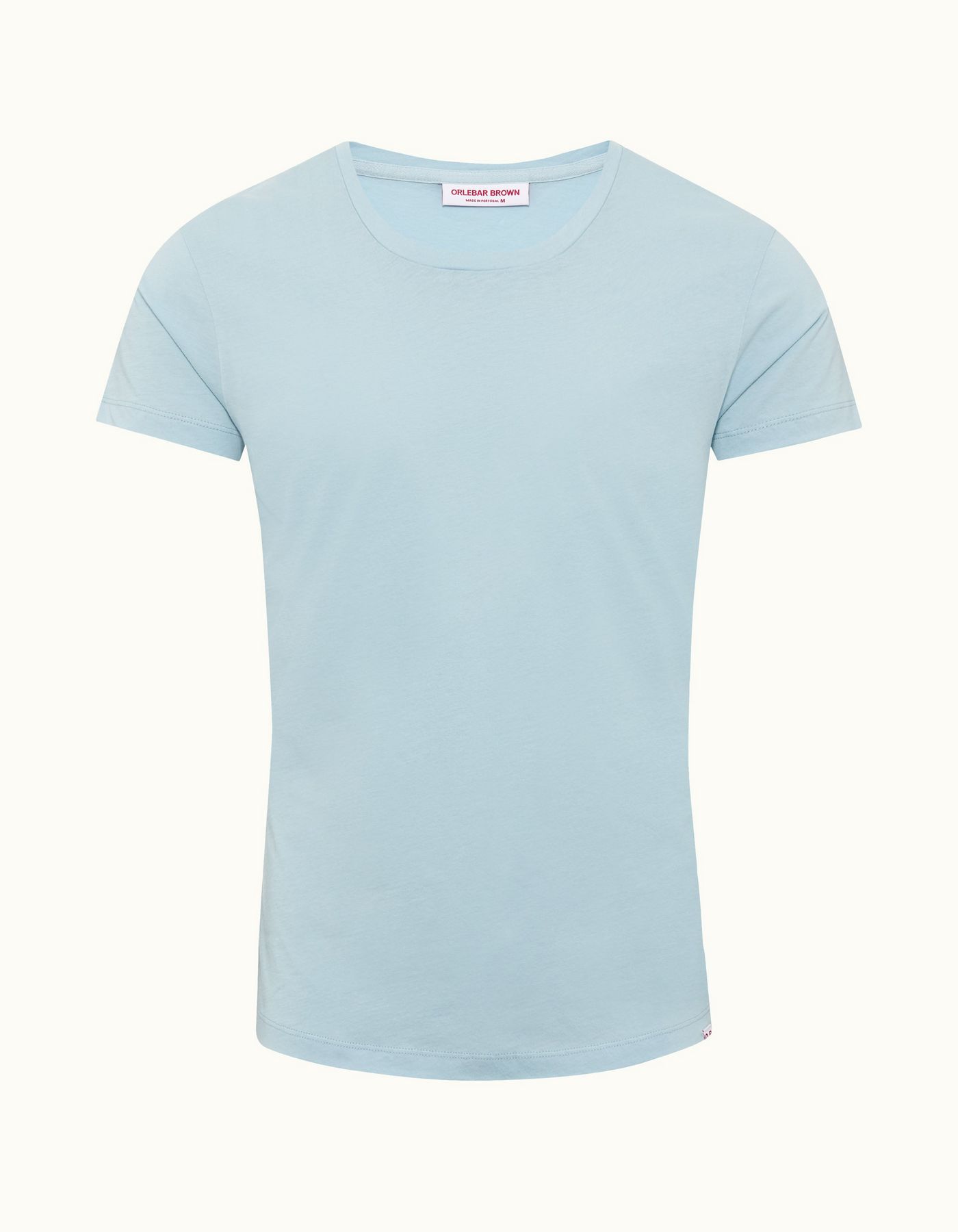 Ob-T - Mens Island Sky Tailored Fit Crewneck Cotton T-shirt