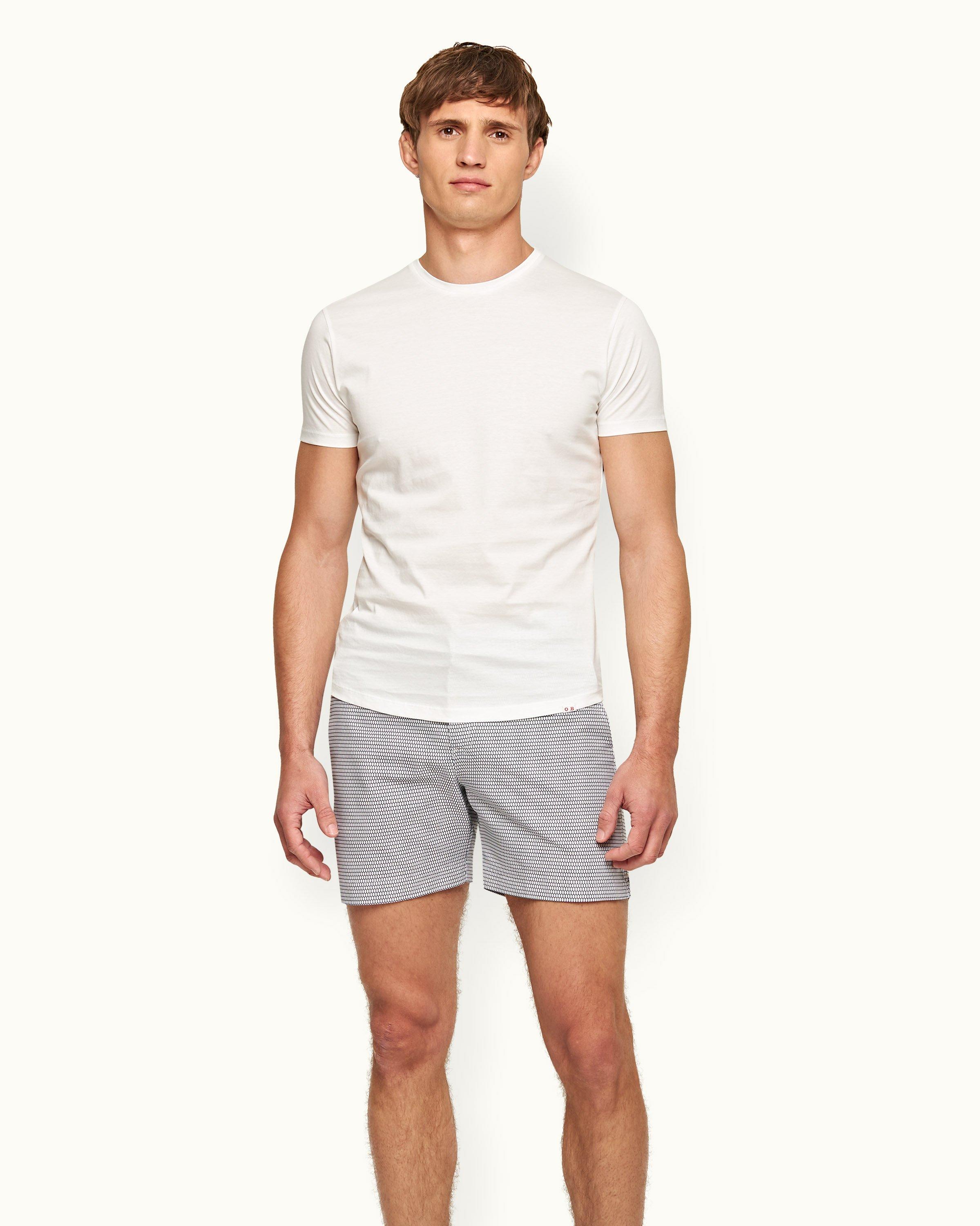 T.T. Men T-Shirts Round Neck White