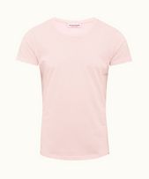 Ob-T - Mens Rose Tailored Fit Crewneck Cotton T-shirt