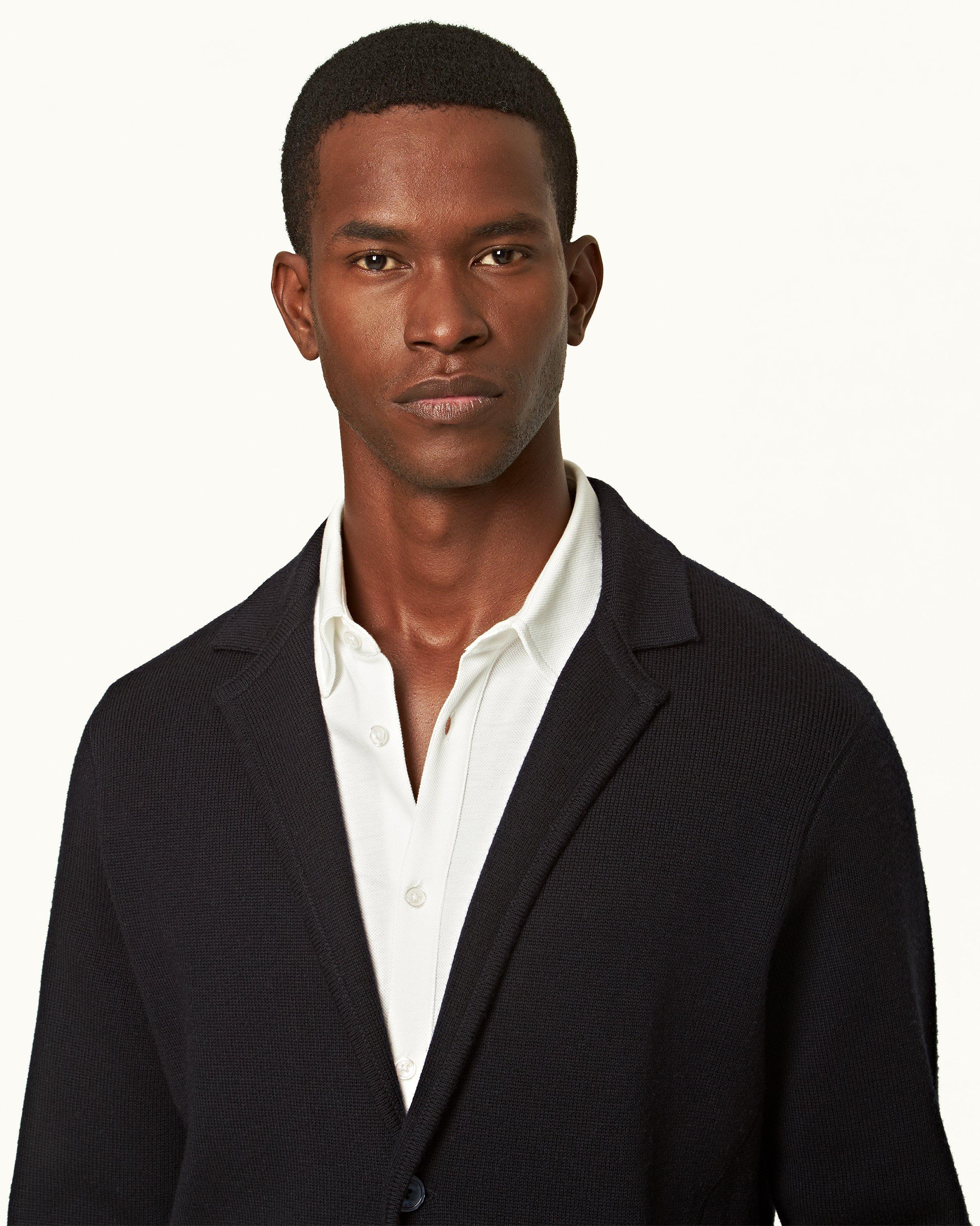 Merino wool best sale blazer mens