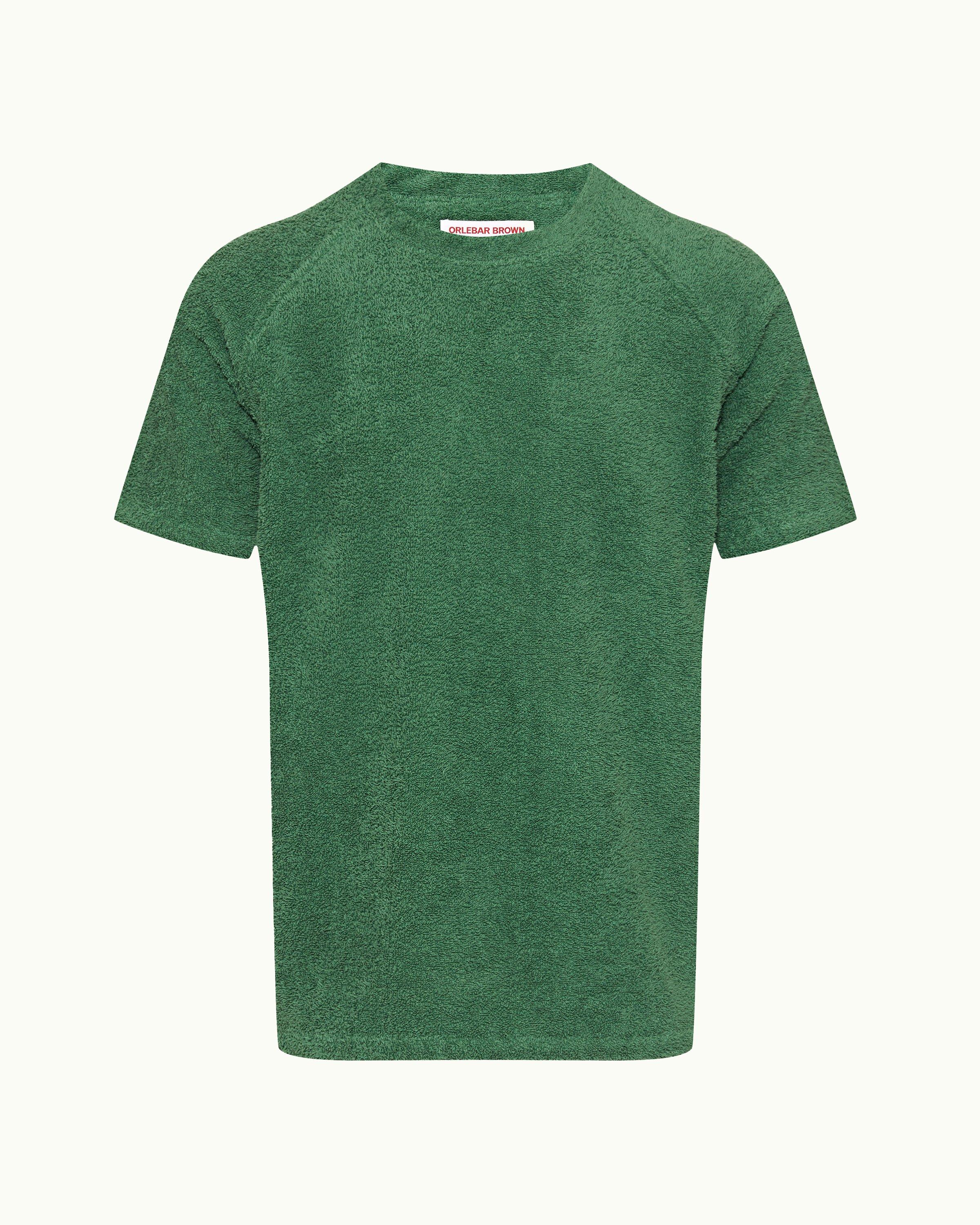 Kale Crewneck Longer Pile Towelling T-shirt