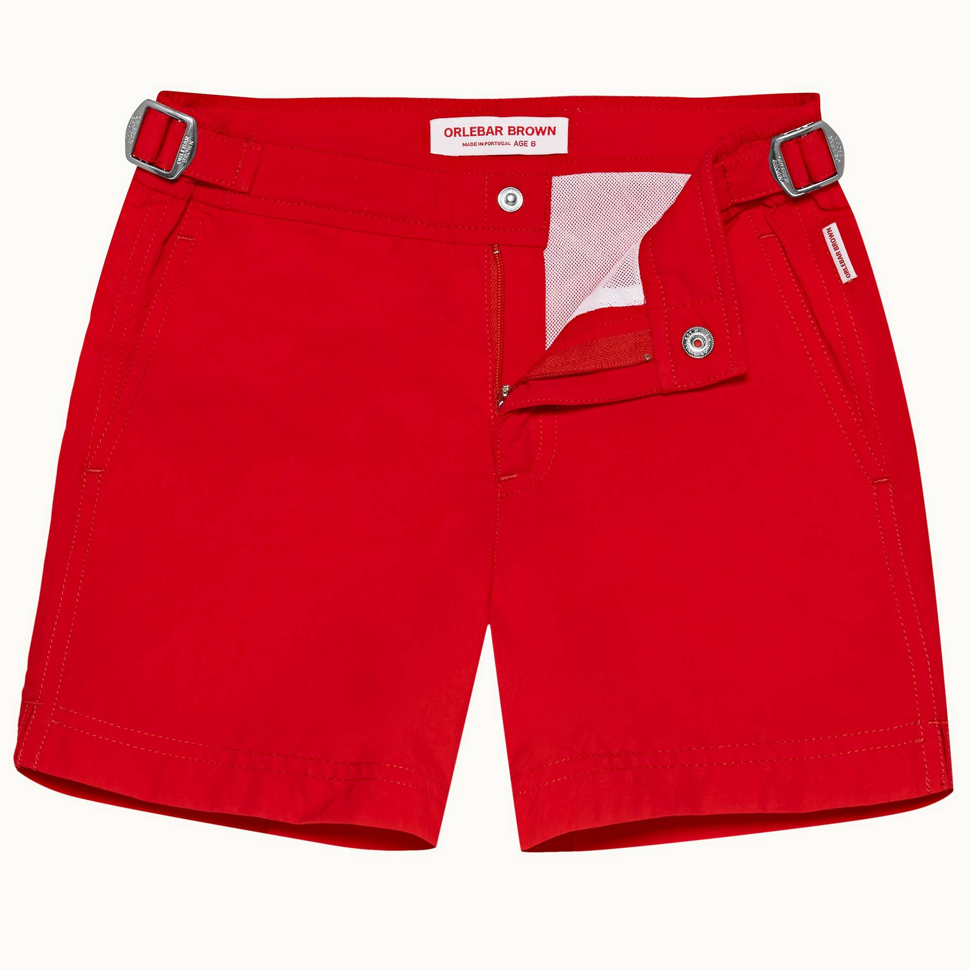 Russell - Childrens Summer Red Kids Classic Swim Shorts