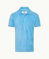 Dr No Towelling Polo - Mens Riviera 007 Ryder Dr. No Towelling Polo Shirt