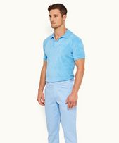 Dr No Towelling Polo - Mens Riviera 007 Ryder Dr. No Towelling Polo Shirt
