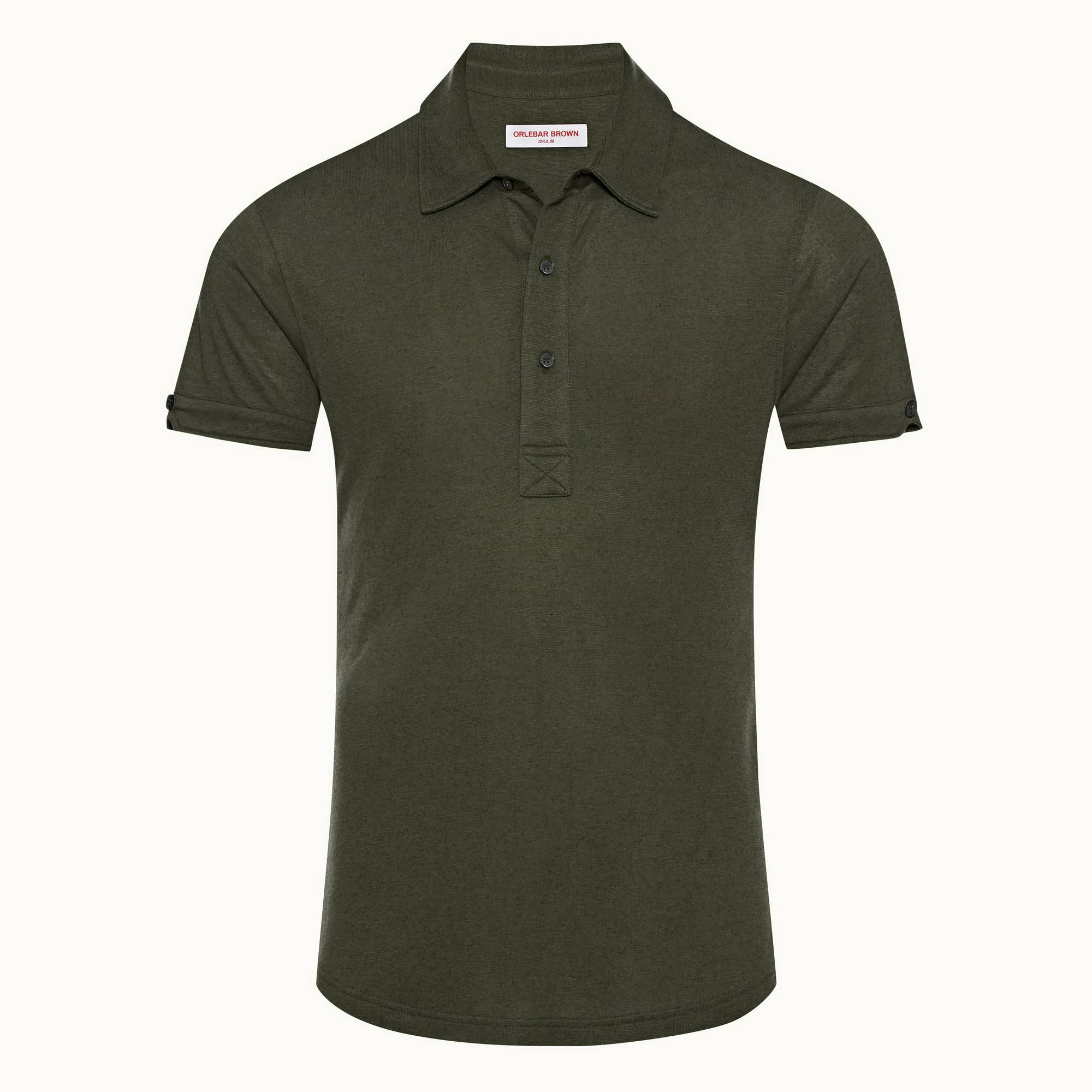 Sebastian Cashmere - Mens Forest Night Tailored Fit Cashmere Polo Shirt